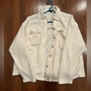 Corduroy Button Up Jacket